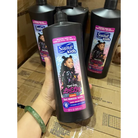SỮA TẮM GỘI SUAVE KIDS 3 IN 1 828ml 🥳 sữa tắm hoạt hình Disney DA MỀM TÓC THƠM.