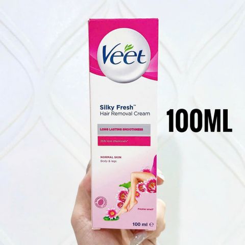 Xả Kho HSD 8/2026 - KEM TẨY LÔNG VEET CỦA PHÁP 100ML - Dùng Cho Mọi Loại Da