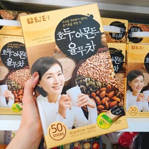 Bột ngũ cốc hàn quốc 50 gói Damtuh 900g (Date 2/2026 )