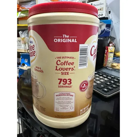 Bột Kem Sữa Nguyên Chất COFFEE MATE Hũ 1.5kg Date 2026