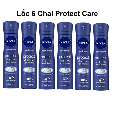 Sỉ - Lốc 6 Chai Xịt Khử Mùi Nivea Pearl & Beauty 150ml - HSD 12/2026