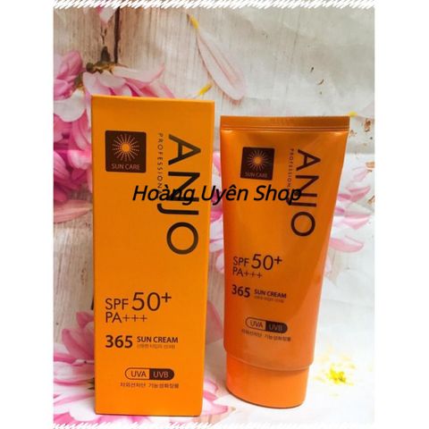 Kem Chống Nắng Anjo 70ml - dùng cho mặt và toàn thân