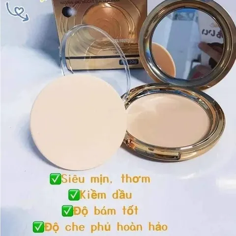 Phấn Nén SIVANNA COLORS Natural And Delicate Beauty Pơder Kiềm Dầu - Hàng Thái Chuẩn