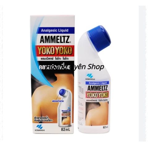 Dầu Nóng Dạng Lăn Yoko Yoko Ammeltz 48ml - Dầu nóng xoa bóp YokoYoko Ammeltz