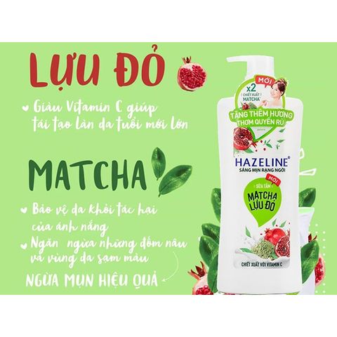 Sữa Tắm Dưỡng Da HAZELINE Chai 1Kg - Chai vòi