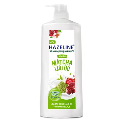 Sữa Tắm Dưỡng Da HAZELINE Chai 1Kg - Chai vòi