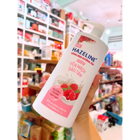 [HCM] SỮA TẮM HAZELINE TRẮNG SÁNG MỊN DA 1KG - LỰA MÙI