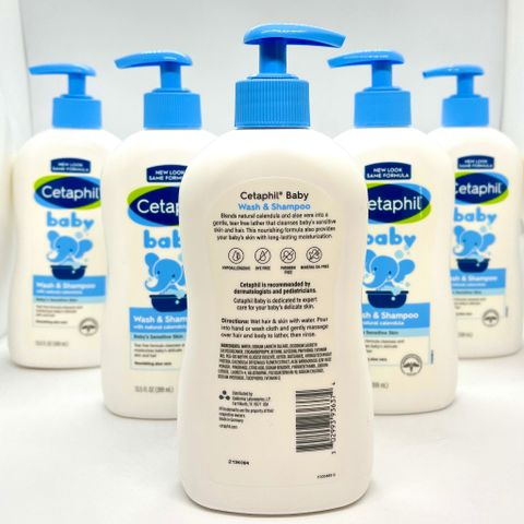 Sữa Tắm Gội Cho Bé Cetaphil Gentle Dịu Nhẹ 399ml chiếc xuất hoa cúc