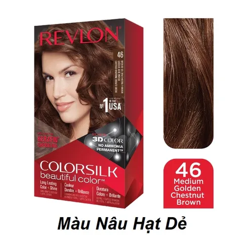 Thuốc nhuộm tóc Revlon Colorsilk Mỹ - Có Nhiều Màu (10 20 27 30 31 32 33 40 41 42 46 47 54)