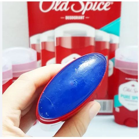 [Nội địa Mỹ] Lăn Sáp khử mùi Old Spice Pure Sport 85g (sáp xanh) Red Collection Made in USA