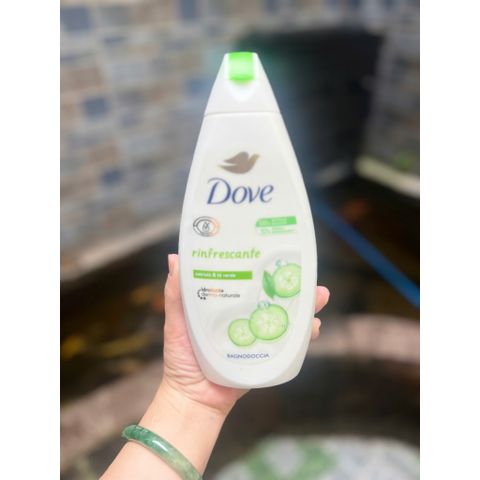 Sữa Tắm Dove Của Đức Dưỡng Ẩm Mịn Da Chống Lão Hoá 450ml Hương Dưa Leo Và trà xanh