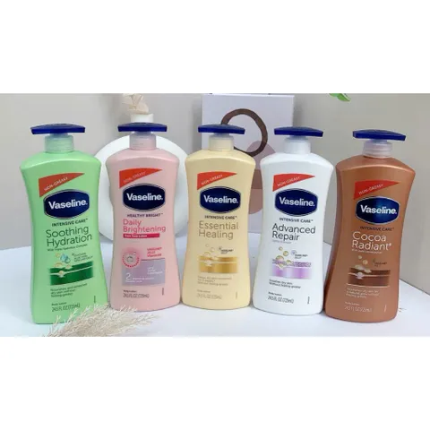 Sữa Dưỡng thể Vaseline 725ml - Mẫu mới vòi xanh
