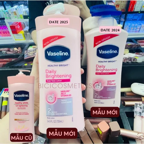 Sữa Dưỡng thể Vaseline 725ml - Mẫu mới vòi xanh