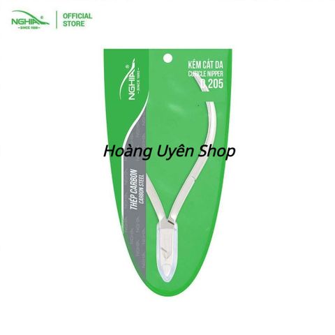 Kềm Cắt Da Kềm Nghĩa - Màu Trắng Bằng Thép Không Rỉ Chính Hãng D23 - D401 D205 Ngẫu nhiên