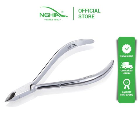 Kềm Cắt Da Kềm Nghĩa - Màu Trắng Bằng Thép Không Rỉ Chính Hãng D23 - D401 D205 Ngẫu nhiên