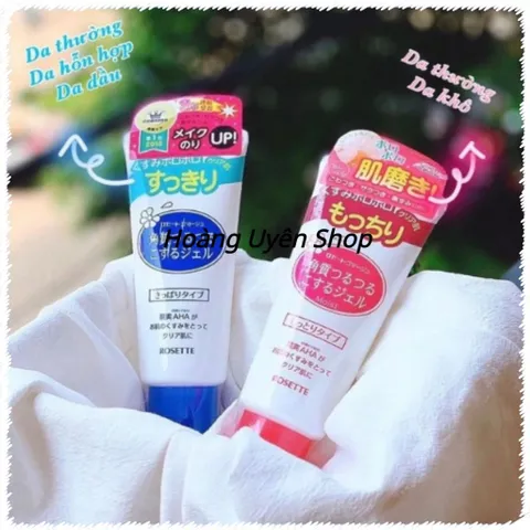 Tẩy Da Chết Rosette Peeling Gel 120g Nhật Bản ( Dành Cho Mặt Và Toàn Thân)