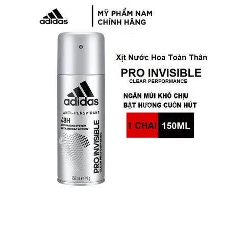 Xịt khử mùi toàn thân Adidas Neo Body Spray 150ml