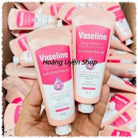Kem dưỡng da tay và móng Vaseline Deep Moisture Hand & Nail Cream 60ml