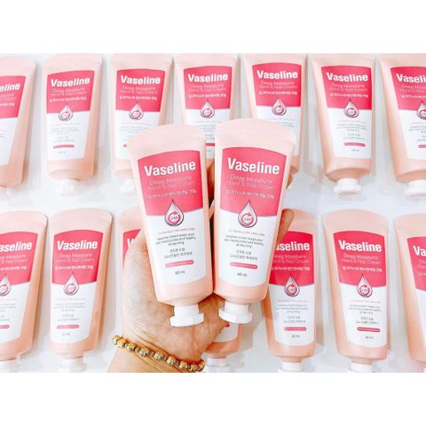 Kem dưỡng da tay và móng Vaseline Deep Moisture Hand & Nail Cream 60ml