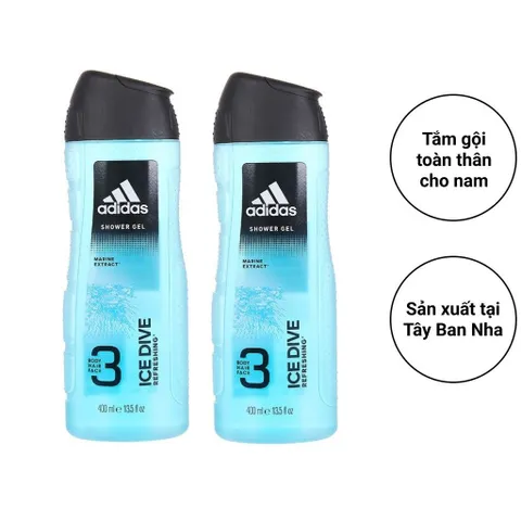 Sữa Tắm Adidas I400ml - Gel Tắm Hương Nước Hoa Cho Nam