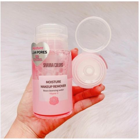 [Rẻ vô địch] Nước Tẩy Trang Sivanna Không Cồn 180ml Chiết Xuất Hoa Hồng Chống Lão Hóa , Cung Cấp Độ Ẩm Shop Mẹ Bún 2020