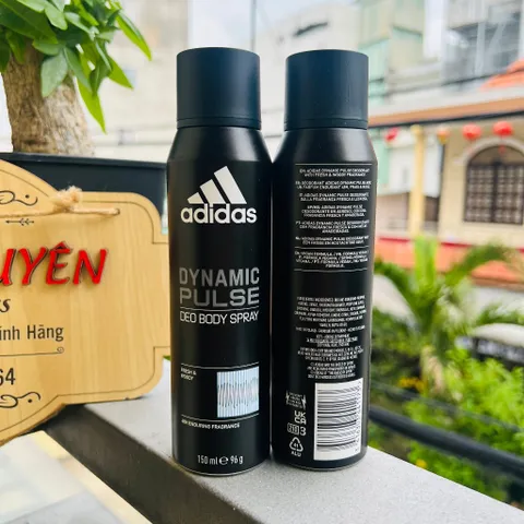 Combo 2 Chai Xịt Khử Mùi Adidas 150ml - Hàng nhập Khẩu