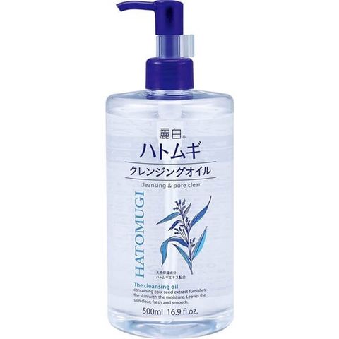 Nước Tẩy Trang Làm Sạch Sâu Và Dưỡng Ẩm Hatomugi Cleansing & Pore Clear Nhật Bản - 500ml