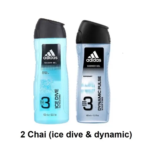 Sữa Tắm Adidas 400ml - Cho Nam Hàng Nhập Khẩu Hương Nước Hoa - Gel tắm gội toàn thân cho nam
