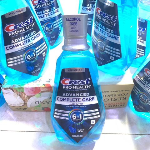 [HÀNG MỸ] Nước Súc Miệng Crest Pro-Health Advanced Complete Care (1000ml) Trắng Răng Thơm Miệng - Shop Mẹ Bún