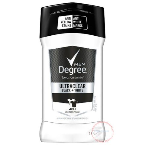 Sáp khử mùi nam Degree Ultraclear Black+White 76g Sáp TRắng