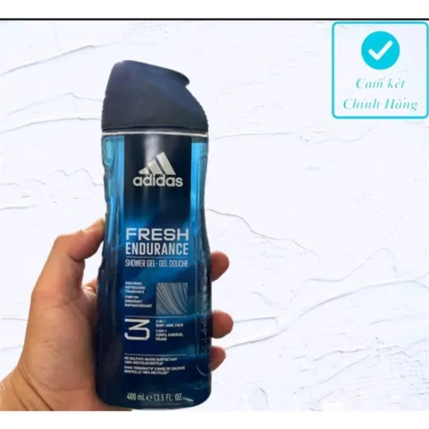 Gel Tắm Gội 3in1 Adidas 400ml ( mẫu mới 2024) đủ mùi