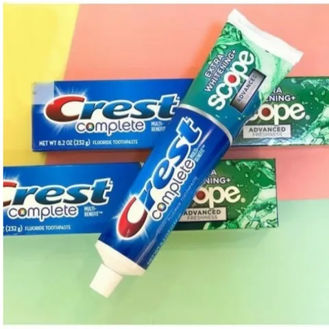 [Tuýp 178g/232g ] Kem đánh răng Crest Complete Scope Pro Advance Freshness của Mỹ