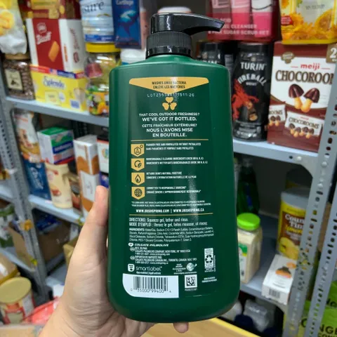 [MẪU MỚI 887ML] Sữa Tắm Gội toàn thân cho nam tươi mát 24h Irish Spring  -  Hàng Mỹ