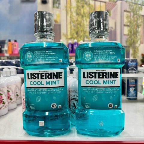 NƯỚC SÚC MIỆNG LISTERINE - THÁI LAN - 750ml/chai