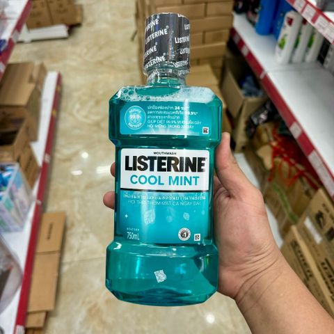 NƯỚC SÚC MIỆNG LISTERINE - THÁI LAN - 750ml/chai