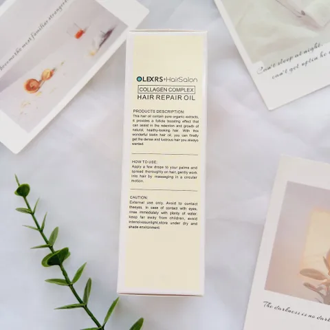 Tinh dầu dưỡng tóc phục hồi, ngừa trẻ ngọn Olexrs+ Hair Salon 80ml