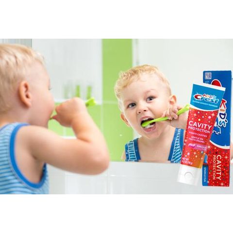 [Tuýp lớn 130g] Kem Đánh Răng Crest Kid’s của Mỹ -Kem Đánh Răng Trẻ Em