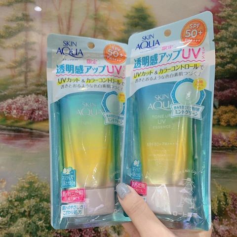 Kem chống nắng skin aqua tone up uv spf 50+ 387385