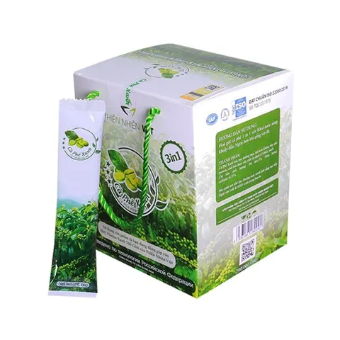 Cà Phê Xanh Thiên Nhiên Việt  30 gói (cà phê hòa tan)