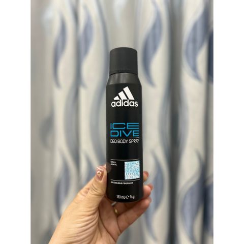 Xịt Khử Mùi Adidas 150ml - Mẫu Mới - Xịt thơm toàn thân