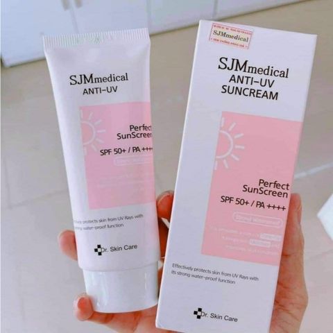 Kem chống nắng SJM Medical chống nắng tốt bảo vệ da khỏi các tác hại từ môi trường SPF 50+/PA++++ [Chính hãng]