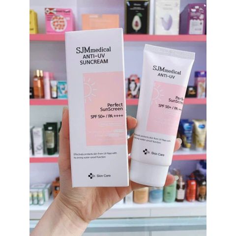 Kem chống nắng SJM Medical chống nắng tốt bảo vệ da khỏi các tác hại từ môi trường SPF 50+/PA++++ [Chính hãng]