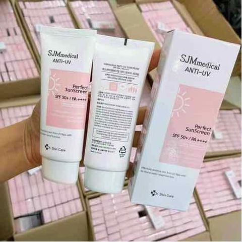 Kem chống nắng SJM Medical chống nắng tốt bảo vệ da khỏi các tác hại từ môi trường SPF 50+/PA++++ [Chính hãng]