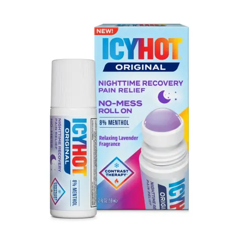 Dầu Xoa Bóp Dạng Lăn Icy Hot Medicated No Mess Applicator Pain Relieving Liquid 59ml