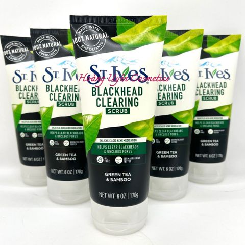 ( MẪU MỚI ) NHẬP KHẨU MỸ  SỮA RỬA MẶT-TẨY TẾ BÀO CHẾT ST.IVES 170gr