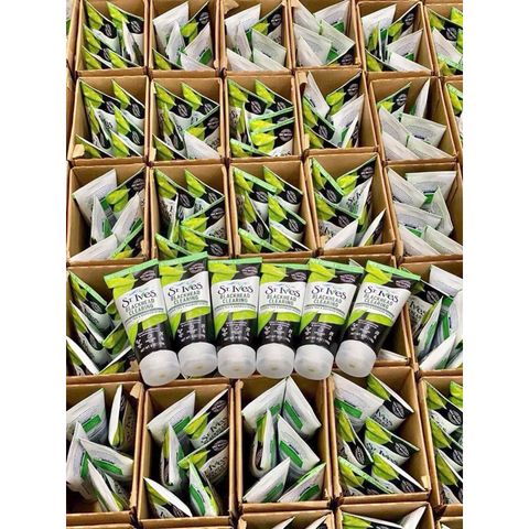 ( MẪU MỚI ) NHẬP KHẨU MỸ  SỮA RỬA MẶT-TẨY TẾ BÀO CHẾT ST.IVES 170gr