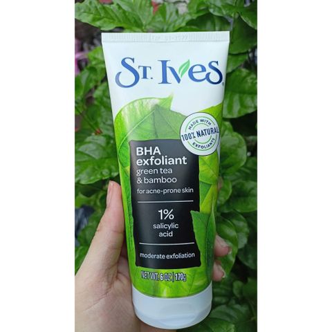 ( MẪU MỚI ) NHẬP KHẨU MỸ  SỮA RỬA MẶT-TẨY TẾ BÀO CHẾT ST.IVES 170gr