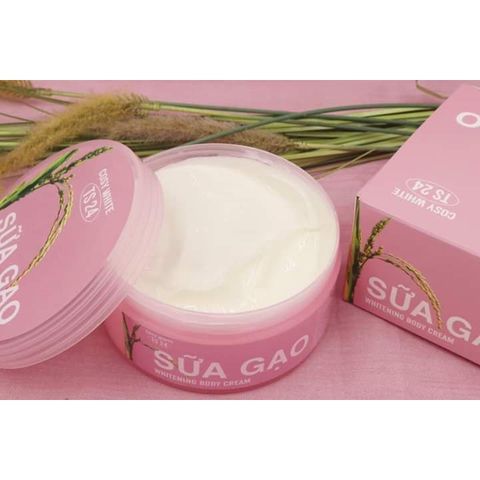 ( CHÍNH HÃNG) DƯỠNG THỂ BODY SỮA GẠO COSY WHITE SIÊU TRẮNG & MỊN 250g