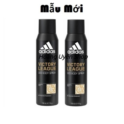 Combo 2 Chai Xịt Khử Mùi Adidas Victory 150ml - Mẫu Mới
