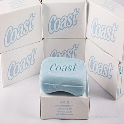 Lốc 8 Cục Xà Bông Coast Mỹ 113g
